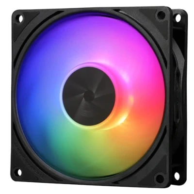 Afbeelding van Thermalright TL P9 S CPU behuizingsventilator, zwarte ARGB computerventilator, PWM pc ventilator, 92 mm specificaties, stille koelventilator, 2200 rpm snelheid, ventilator