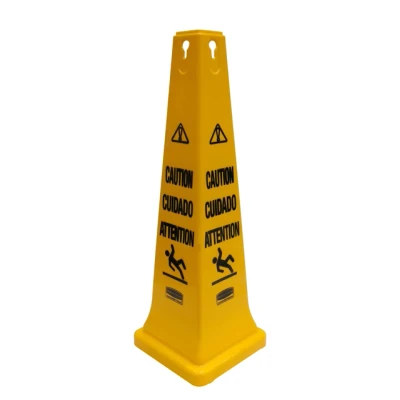 Afbeelding van Waarschuwingskegel 91,4 cm symbool, Rubbermaid, model: VB 006276, geel