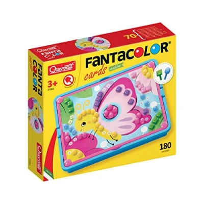 Afbeelding van Quercetti Mozaïek plug in spel Fanta Color Natuur