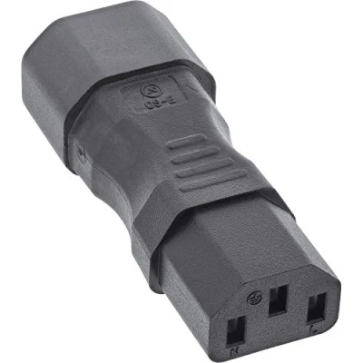 Afbeelding van C13 C14 stroomadapter / zwart
