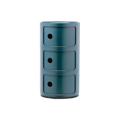 Afbeelding van Kartell Componibili Classic Medium Blauw Pot Interieur
