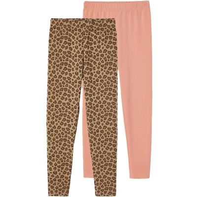 Afbeelding van Vertbaudet Set van 2 Basics meisjesleggings