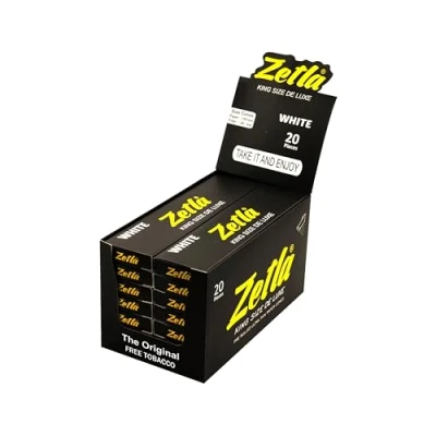 Afbeelding van Zetla 20 x 14 Cones King Size (280 Cones) Voorgerolde Joint Tubes Conische met Filter (109 26 mm) Papers