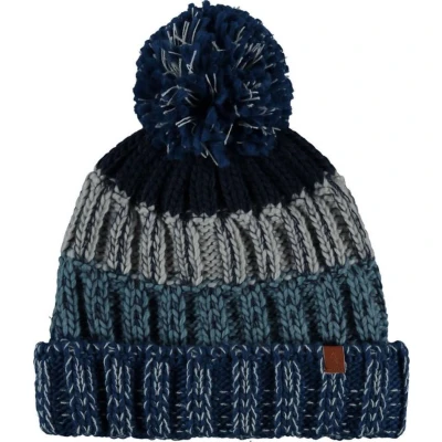 Afbeelding van Muts heren Winter Gebreid One size Blauw/Grijs Ski