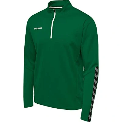 Afbeelding van Hummel Authentiek sweatshirt met halve ritssluiting voor heren
