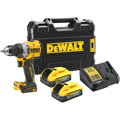 Afbeelding van DeWalt DCD800H2T QW 18V XR Brushless Compacte Schroef /boormachine 2x 5.0Ah POWERSTACK accu in TSTAK koffer