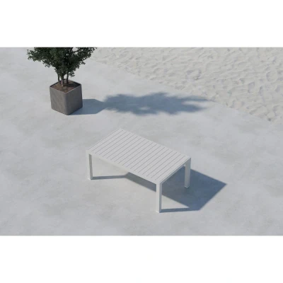 Afbeelding van Svea Diego salontafel 120 x 70 cm beige Metaal