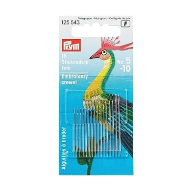 Afbeelding van Prym Crewelnaalden Nr.5 10 (krt)