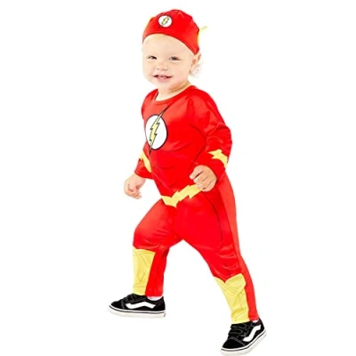 Afbeelding van AMSCAN Flash baby kostuum 98 (2 3 jaar)