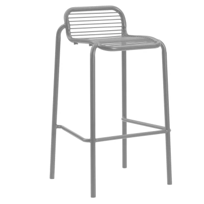 Afbeelding van Normann Copenhagen Vig Barkruk 75 Grijs