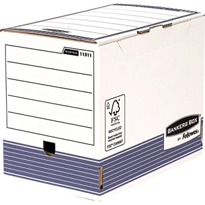 Afbeelding van Bankers Box 1131102 archiefdoos 10 stuks, 200 mm, A4+