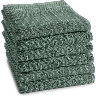 Afbeelding van Keukendoek DDDDD Monstera Laurel (set van 6)