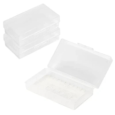 Afbeelding van ANSMANN 3 x 18650 16340 batterijbehuizing batterijbox voor maximaal 12 accu&#039;s of 6 en alle soortgelijke maten accubox beschermbox opbergdoos accu&#039;s, bescherming stuks