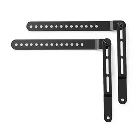 Afbeelding van Soundbarhouder Zwart Maximale belasting 6 10 kg Nedis