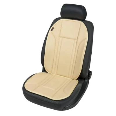 Afbeelding van Kunstlederen zetelbekleding in beige Autostoelbekleding Ravenna