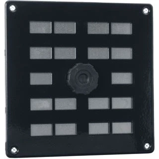 Afbeelding van Nedco schuifrooster alum. met gaas 160 x mm zwart