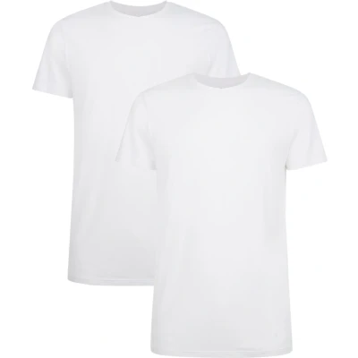 Afbeelding van T Shirt Bamboo Basics Men Ruben Optical White (2 Delig) S