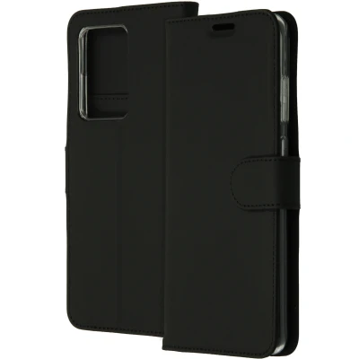 Afbeelding van Samsung Galaxy S20 Ultra Hoesje Kunstleder Accezz Bookcase Zwart Telefoonhoesje