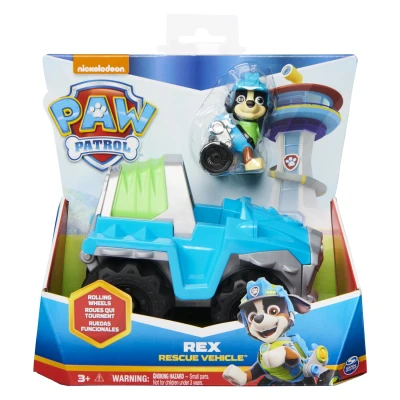 Afbeelding van Paw Patrol Basic Voertuig Rex 1 stuk