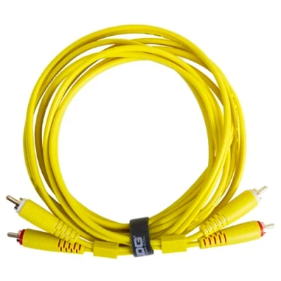 Afbeelding van UDG Audio Cable Set RCA Geel Recht 1.5m, Compatibel met alle Jack to apparaten