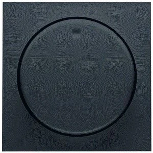Afbeelding van PEHA BADORA draaiknop dimmer Mat zwart D 11.810.193 HR