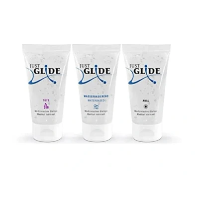 Afbeelding van Just Glide Glijmiddel Mix 3 x 50 ml