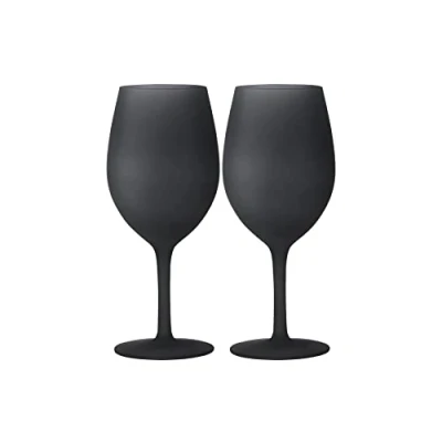Afbeelding van Brunner Blacksatin wijnglazen set 60cl 2 stuks