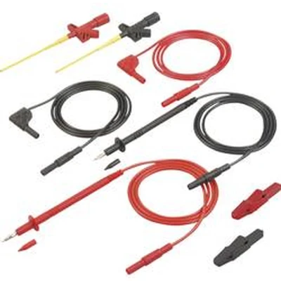 Afbeelding van SKS Hirschmann MMS 2040 Veiligheidsmeetsnoerenset Banaanstekker 4 mm mm, Testpunt 1.00 m Zwart, Rood 1