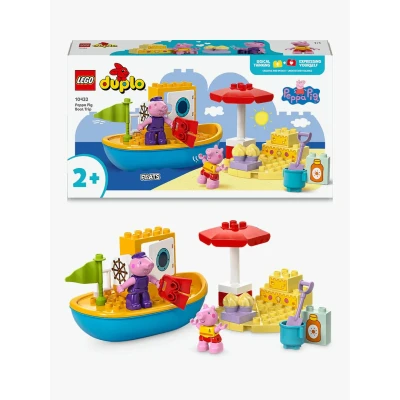 Afbeelding van LEGO Duplo Peppa Big bootreis 10432