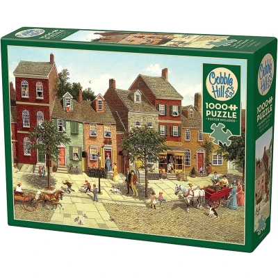 Afbeelding van Cobble Hill legpuzzel the curve in square 1000 aparte stukjes
