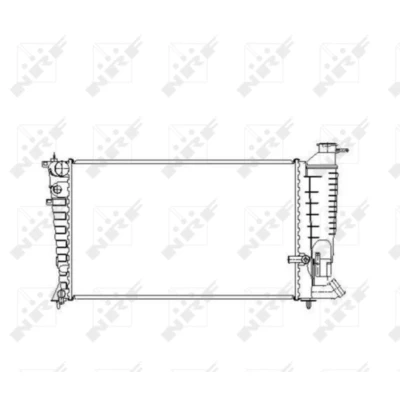 Afbeelding van NRF Radiateur 50474