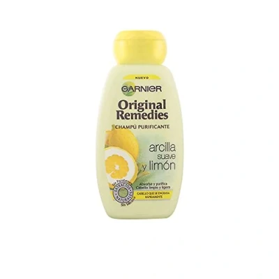 Afbeelding van Garnier Aesora Shampoo zachte klei en citroen