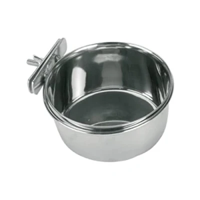 Afbeelding van Kerbl Rvs Bakje 300 Ml 9cm met Schroefbevestiging