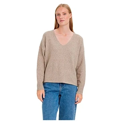 Afbeelding van VERO MODA VMDOFFY LS V NECK BLOUSE GA NOOS Dames Maat S