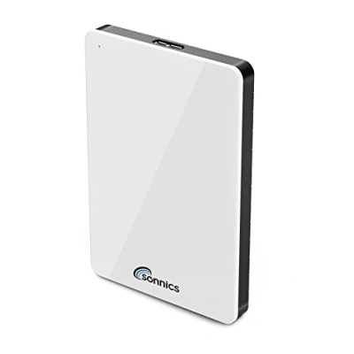 Afbeelding van Sonnics 1TB USB 3.0 Externe Pocket Harde Schijf voor Vensters PC, Mac, XBOX ONE and PS4, Wit