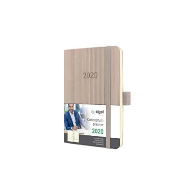 Afbeelding van SIGEL C2031 weekkalender 2020, ca. A6, crèmekleurig, softcover conceptum andere modellen
