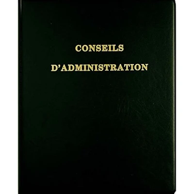 Afbeelding van Reliure registre 29,7x21cm 4 anneaux avec recharge (5419e) deliberations conseil d&#039;administration