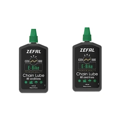 Afbeelding van Zefal Lube e bike ketting, set met twee flessen smeermiddel voor bike, fietsvet, 120 ml per fles