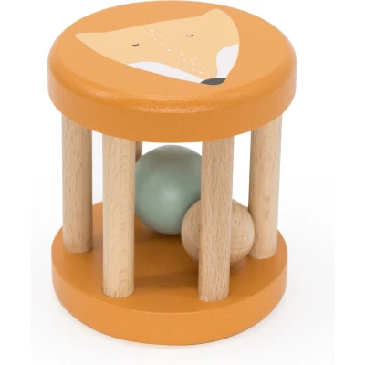 Afbeelding van Trixie Houten Rolling Rammelaar Mr. Fox