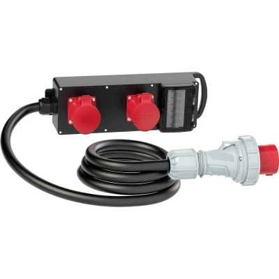 Afbeelding van PCE Delta Steyregg 9441453 CEE stroomverdeler 400 V 63 A