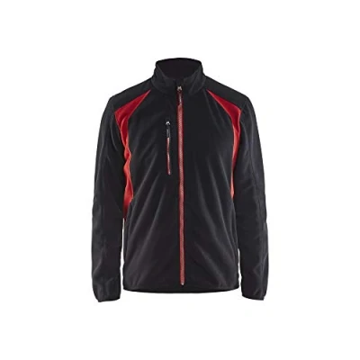 Afbeelding van Blaklader Fleecejack 4730 2510 Zwart/Rood