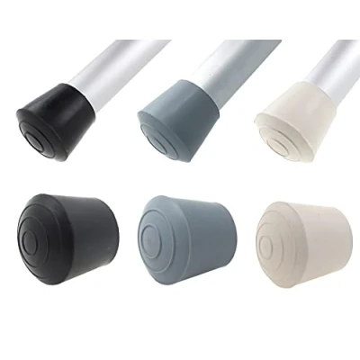 Afbeelding van 16x Rubberen Meubelvoeten Omdoppen Vele Maten &amp; Kleuren Beschikbaar Ideaal voor Tafels Stoelen door Lifeswonderful (35mm, Zwart)