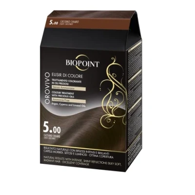Afbeelding van Biopoint Orovivo Haarverf (lichtbruin 5.0) 60 ml