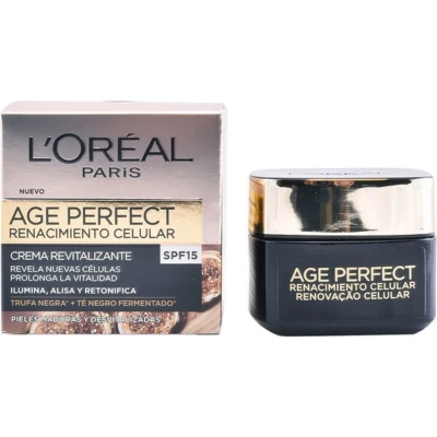 Afbeelding van Voedende Dagcrème L&#039;Oreal Make Up Age Perfect SPF 15 (50 ml)