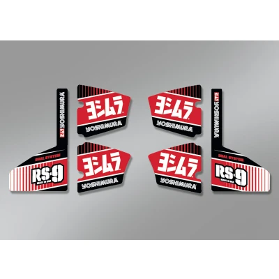 Afbeelding van YOSHIMURA KIT STICKER YOSH RS9 DUAL