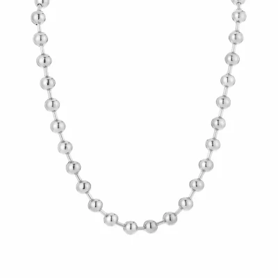 Afbeelding van Bijoutheek Collier Balls Zilver