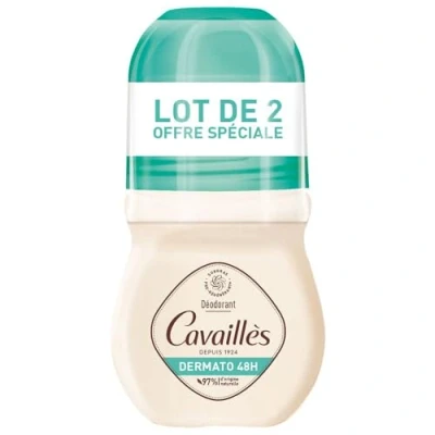 Afbeelding van Rogé Cavaillès Dermato 48H Roll On Deodorant Set van 2 x 50 ml