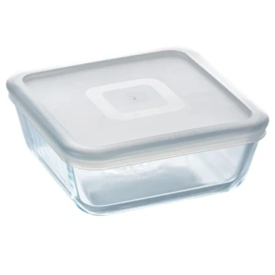 Afbeelding van Ovenschaal Pyrex Cook &amp; Freeze Vierkant Transparant 20 x cm