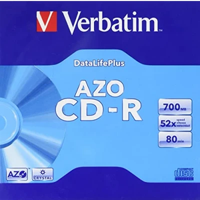 Afbeelding van VERBATIM CD R en RW 700MO 52X