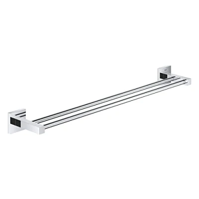 Afbeelding van GROHE QuickFix Start Cube dubbele handdoekhouder